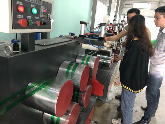 Width 2000mm PET Strapping Band Extrusion Line Customized Plastic Extruders Machine