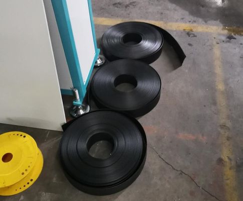 Plastic Coated Geo Strap Band Production Line with 90mm Screw Diameter Extruder Machine