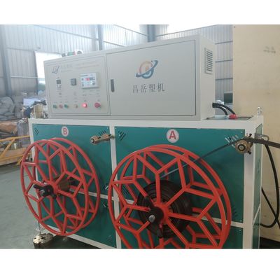 25M*2.5M*3.5M Plastic Coated Geo Strap Band Production Line Geo Strap Making Machine