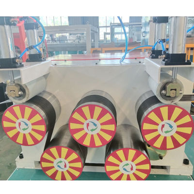 25M*2.5M*3.5M Plastic Coated Geo Strap Band Production Line Geo Strap Making Machine