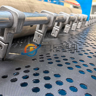 Competitive Geocell Production Line with Online Punching and Ultrasonic Welding Machine