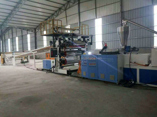 Advanced SJSZ 92/188 PVC Foam Board Making Machine With Twin Screw and 6 M Calibration Table