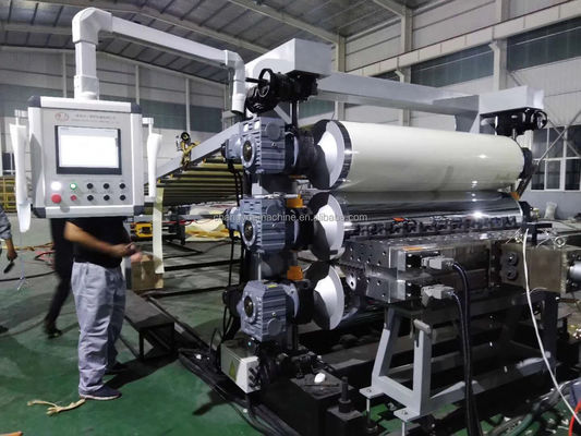 Full Intermeshing Engagement System Plastic Sheet Machine for Automatic and Production