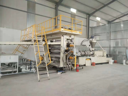 1220mm Plastic Board Extrusion Line with Versatile Applications and Machine Speed of 2-20 M / Min