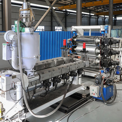 PP PE Sheet and Board Production Line with Single Screw Extruder for Plastic Board Machine