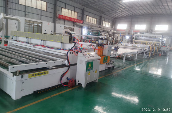 20000 KG Motor SIEMENS /WEG 600-3000 mm Wide Plastic PP PE HIPS ABS Sheet Board Production Line