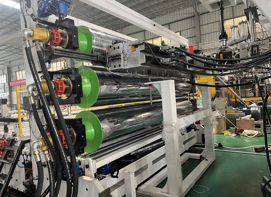 PP PE Sheet Extruding Line For PP PE Sheet And Board Production With Customized Design