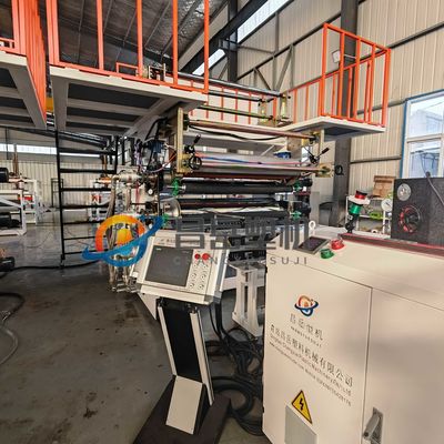 Single Plate Layers Plastic Board Machine with Full Intermeshing Engagement System SJSZ80/156 Best Choice