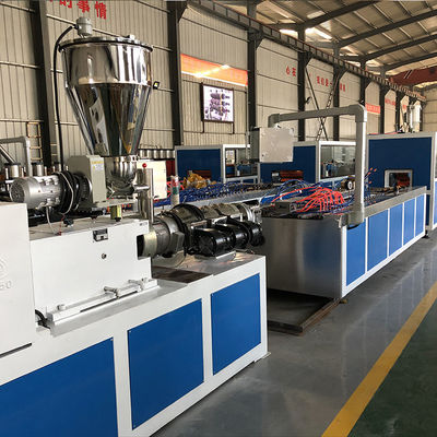 AC Motor Main Motor UPVC Window Profile Line with PVC WPC Raw Material