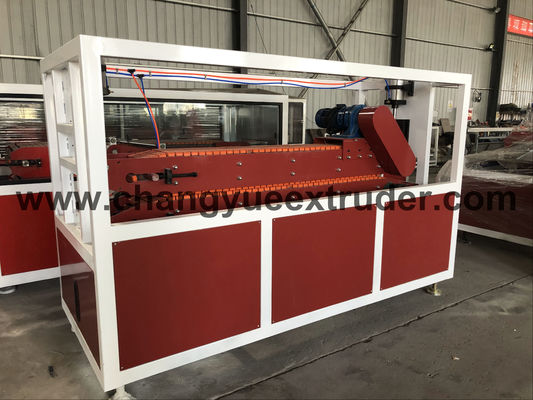 Double Screws Plastic Profile Extrusion Machine with AC Motor and 65mm Screw