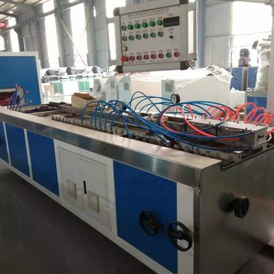 Production PVC Profile Extruder with Nitriding Treatment Screw Processing and AC Motor Main Motor