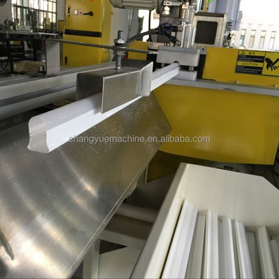 One Feed Plastic Profile Extrusion Machine with Double-screw