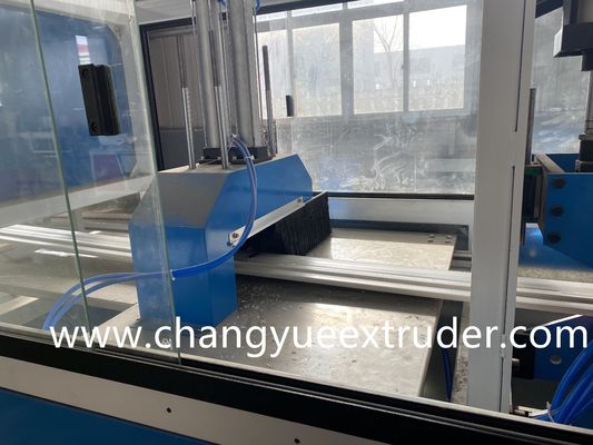 Easy Maintenance Plastic Profile Extrusion Machine with 65mm Screw SJSZ92/188 and AC Motor
