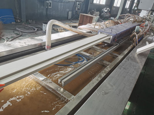 18m Length Double-screw UPVC Window Profile Line for Machine Length Around 18m