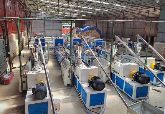 PVC shutter Profile Extrusion Machine with Weathering Proof and Easy Installation