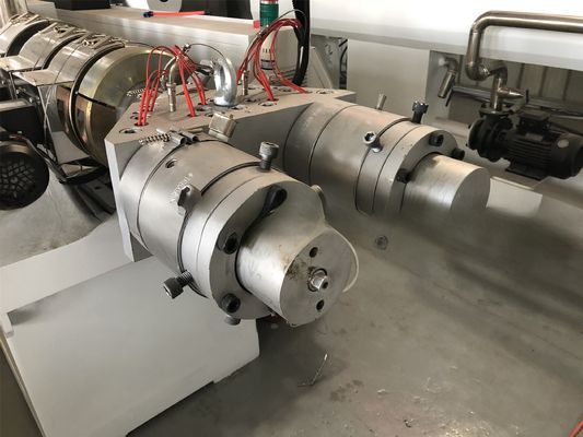 High Speed PVC Dual Electricity Conduit Pipe Extrusion Production Line for 6000 KG
