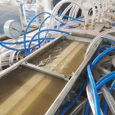 Plastic Profile Extrusion Machine for WPC / PVC Solid Door Frame Production Line