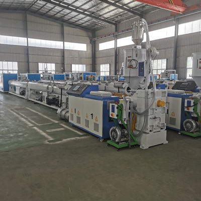 High Speed Single-screw HDPE/PPR Water Supply Pipe Extrusion Making Equipment 20-110mm