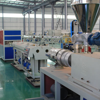 High Speed PVC Dual Electricity Conduit Pipe Extrusion Production Line for 6000 KG