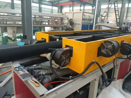 Professional Plastic Pipe Extrusion Machine for High Intensity PVC PP PE Single Wall Corrugated Pipes