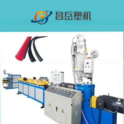 Separate Type Extruder Assembly Structure PVC Single Wall Corrugated Pipe Production Line