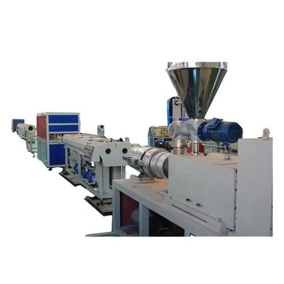 38CrMoALA Material Twin Conical Screw Extruder for Two Cavity PVC Pipe Production Line