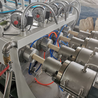 4 Cavity Pvc Pipe Production Line Computerized Pvc Tube Making Machine