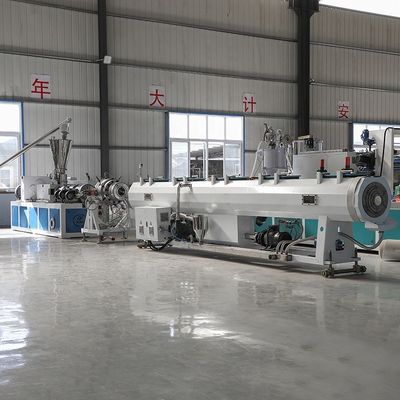 Advanced PVC Pipe Extrusion Machine / UPVC Tube Making Machine For Various Tube Diameters And Wall Thickness