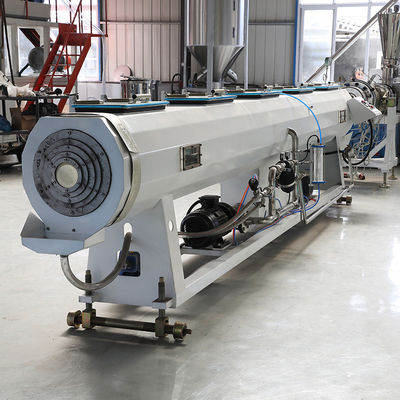 16-630mm PVC Pipe Making Machine with Conical Twin-Screw Extruder and Vacuum Calibration Tank
