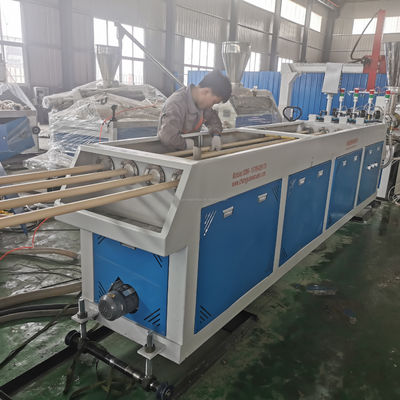4 Cavity Pvc Pipe Production Line Computerized Pvc Tube Making Machine