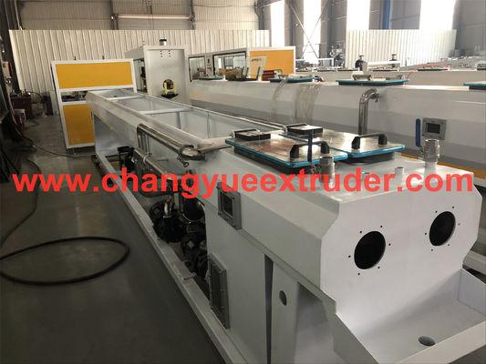 Customizable Two Cavity Pvc Dual Contuit Pipe Extrusion Machinery for Different Customer Requirements
