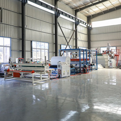 HDPE/PP Plastic Processed 2D/3D Geo Net Making Machine with 38CrMoALA Screw Material