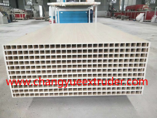 Ultra-Fine Wood Powder PVC Door Panel Production Line with Latest Technology for Plastic Profile Extrusion Machine