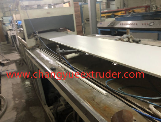 Ultra-Fine Wood Powder PVC Door Panel Production Line with Latest Technology for Plastic Profile Extrusion Machine
