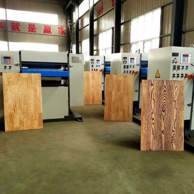 Auxiliary Machines for WPC and MDF Board Embossing and Efficiency Suitable for Outdoor and Indoor Decorative Panels Supplie