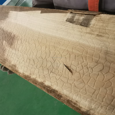 WPC Embossing Machine for MDF Board and PVC Foam Board Manufacturing Suitable for Outdoor