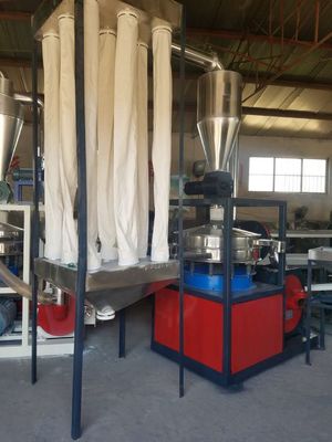 Customize 100 RPM PVC Pulverizer Machine Coarse Plastic Pulveriser Machine