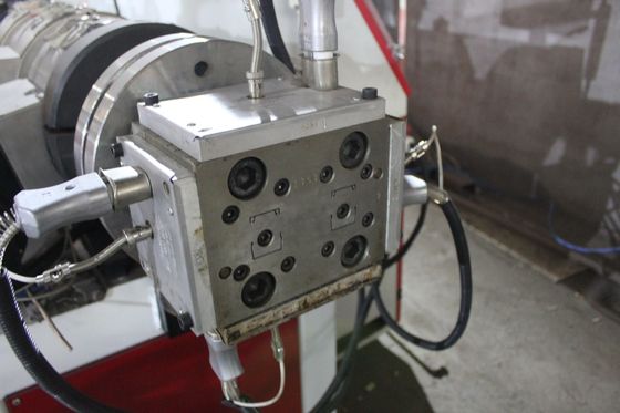 380kg/H UPVC Profile Extrusion Machine 80/156 PVC Window Profile Extrusion Line