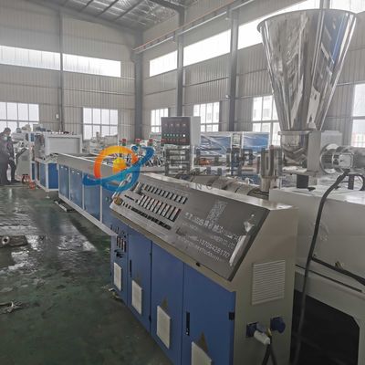8mm PVC Trunking Extrusion Line 40Kg/H UPVC Window Profile Extrusion Machine