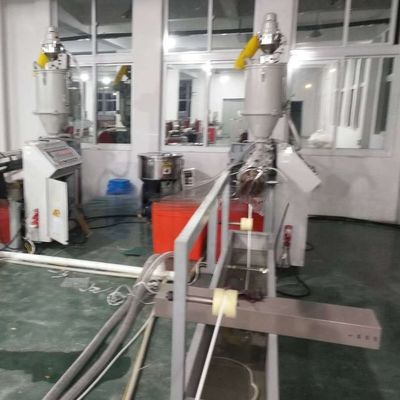 15m*1.5m*2.5m Nose Bridge Strip Production Line with Deep Screw Screw Channel Structure