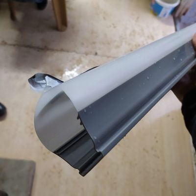 2 Colors PC PVC PMMA LED Lighting Diffuser Lampshade Making Machine for T5 T8 T10 T12 Housing Light Profile