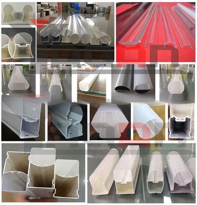 PC ABS Lampshade Plastic Profile Extruders 40Kg/H-60Kg/H Automatic