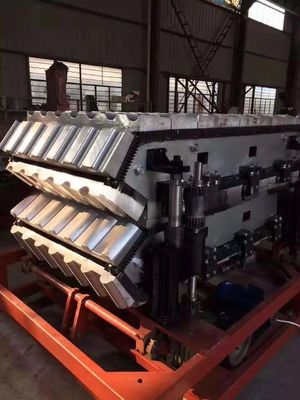 UV Coating Multilayer PVC Roof Tile Line 25m X 2.5m X 2.5m Machine Dimension for Multilayer Roofing Production