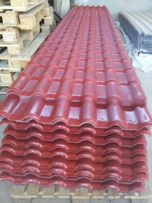 10 Tons Capacity PVC Roof Tile Line with Multilayer Board Layers and 380V/50Hz Power Supply