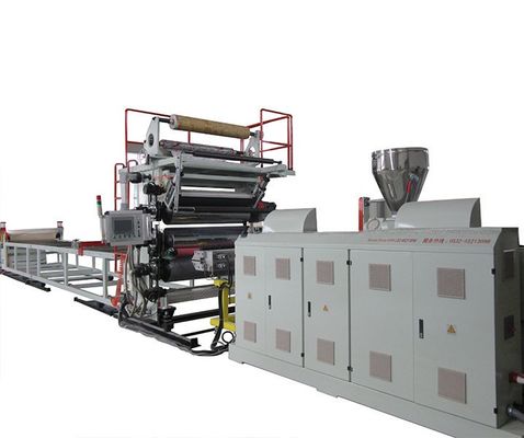 Single Plate Board Layers PVC Sheet Production Line with One Feed and Deep Screw Channel Structure