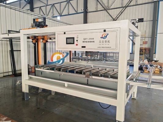 Screw Channel Structure Deep Screw PVC Marble Sheet Making Machine with Main Motor 55kw