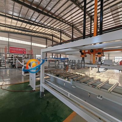 Customized PVC Sheet Production Line for Building Decoration 25*1.5*2.5 Deep Screw Structure