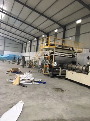 Building Decoration PVC Sheet Production Line Sheet Width 700-2000mm 25*1.5*2.5 with High Capacity