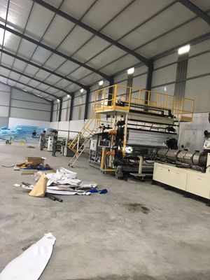 Deep Screw PVC Sheet Making Machine 25*1.5*2.5 with Screw Channel Structure