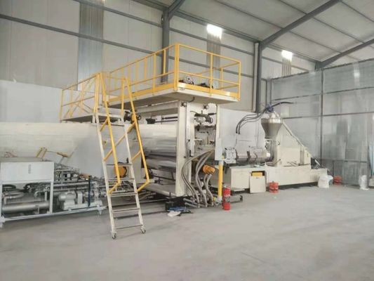 High Efficiency PVC Sheet Production Line For Artificial Stone Sheet Manufacturing